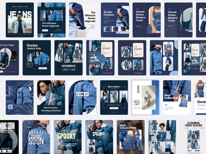 Instagram Canva Template_Fashion image