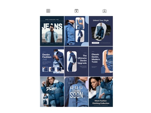 instagram post template preview 2_fashion