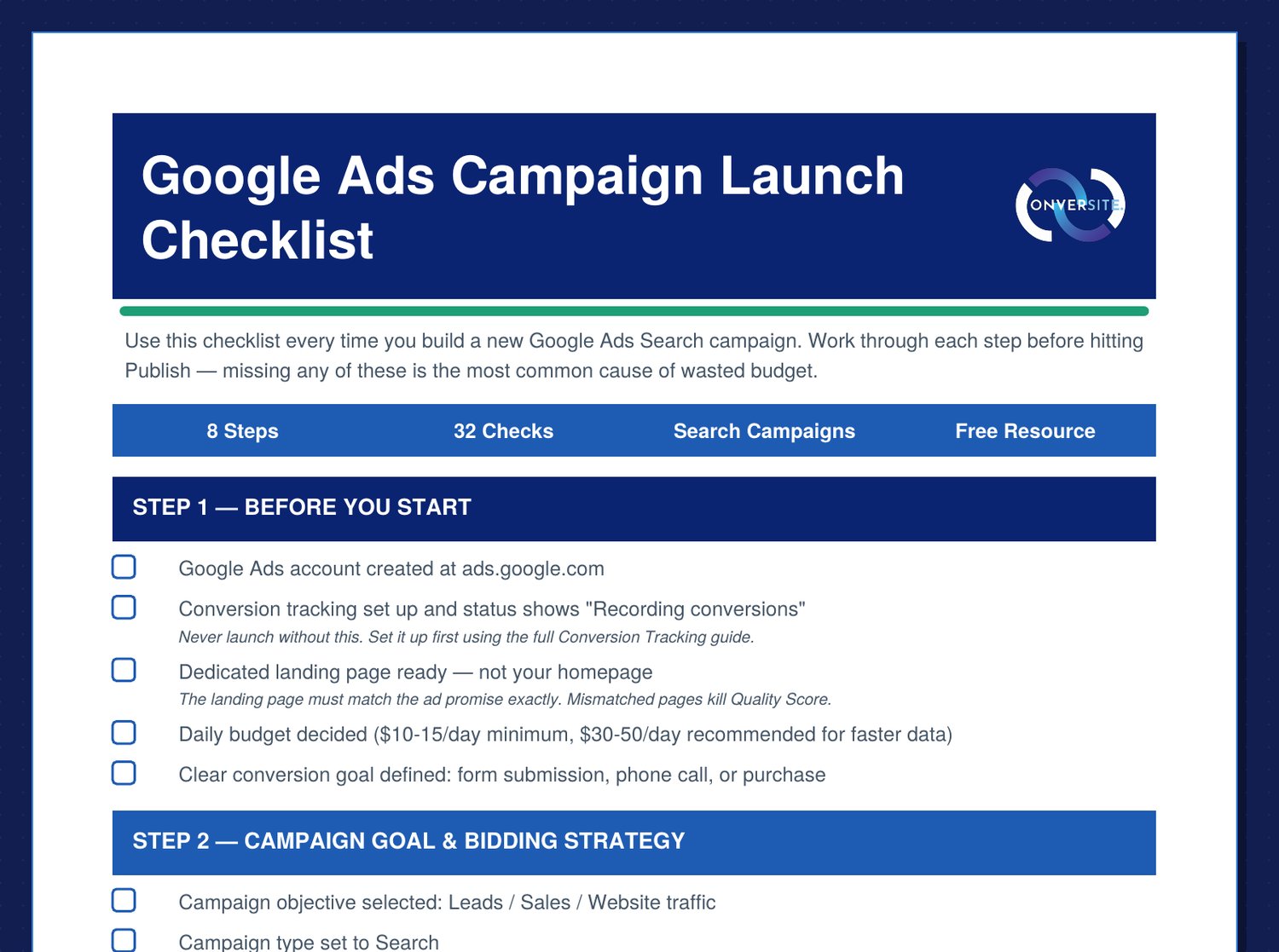 sem campaign launch checklist_preview_top