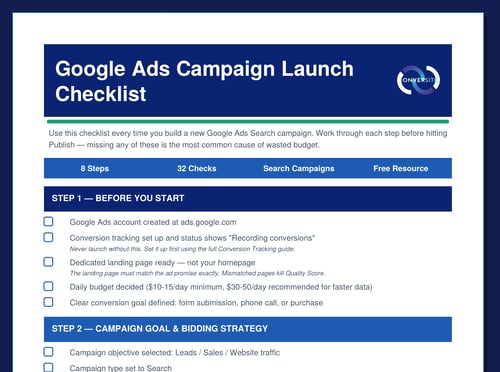 sem campaign launch checklist_preview_top